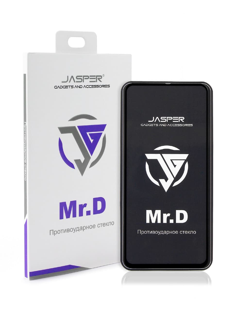 

Защитное стекло премиум класса Jasper для iPhone XS Max/11 Pro Max черный, j-6