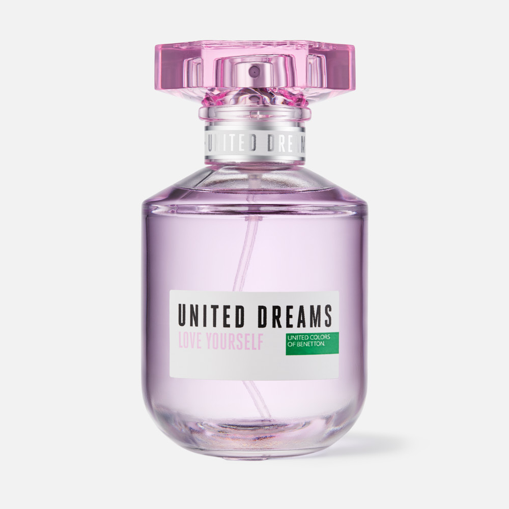 Туалетная вода United Colors of Benetton United Dreams, Love Yourself, Woman, 50 мл