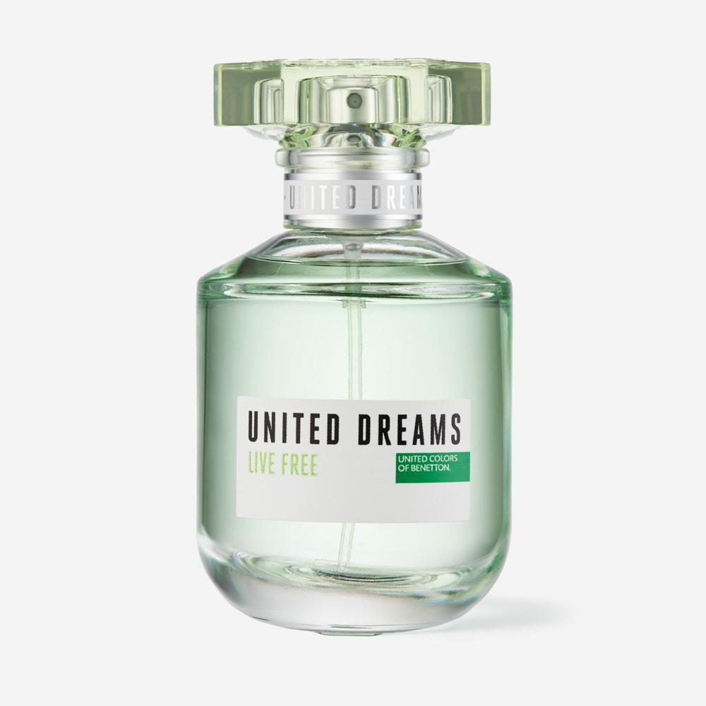 Туалетная вода United Colors of Benetton United Dreams, Live Free, Woman, 50 мл