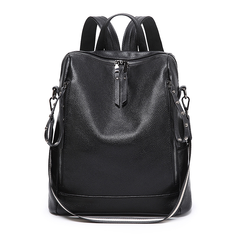 Сумка-рюкзак женская Fern 119121968 черная, 34х30х13 см