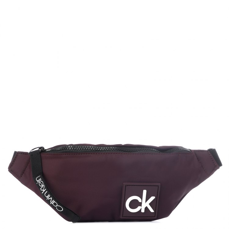 

Поясная сумка мужская Calvin Klein K50K506013 темно-бордовая, K50K506013