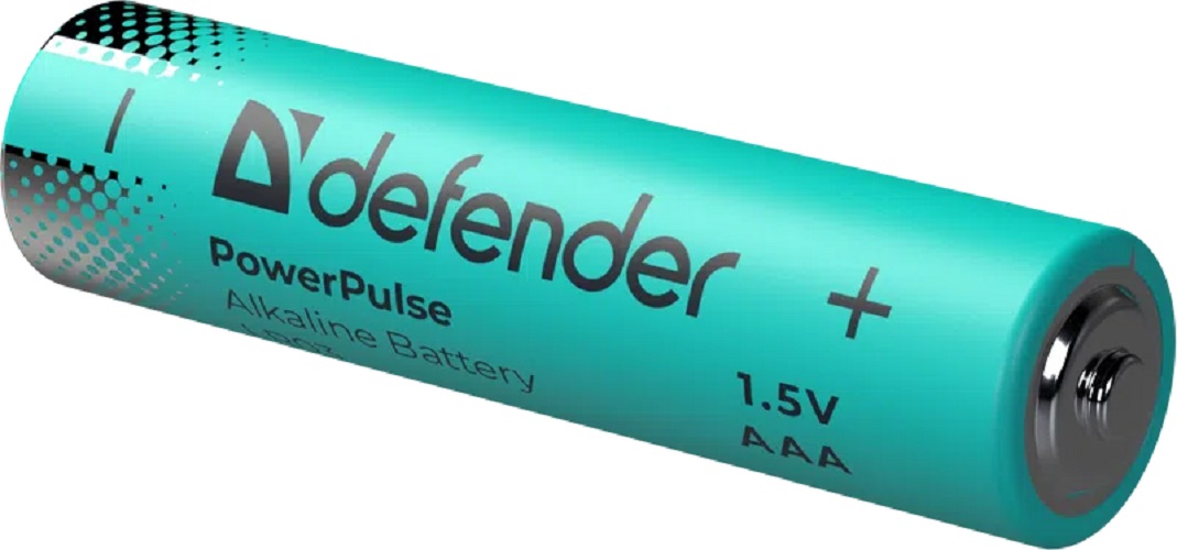 Батарейка AAA щелочная Defender PowerPulse LR3-10 BL блистер 56024