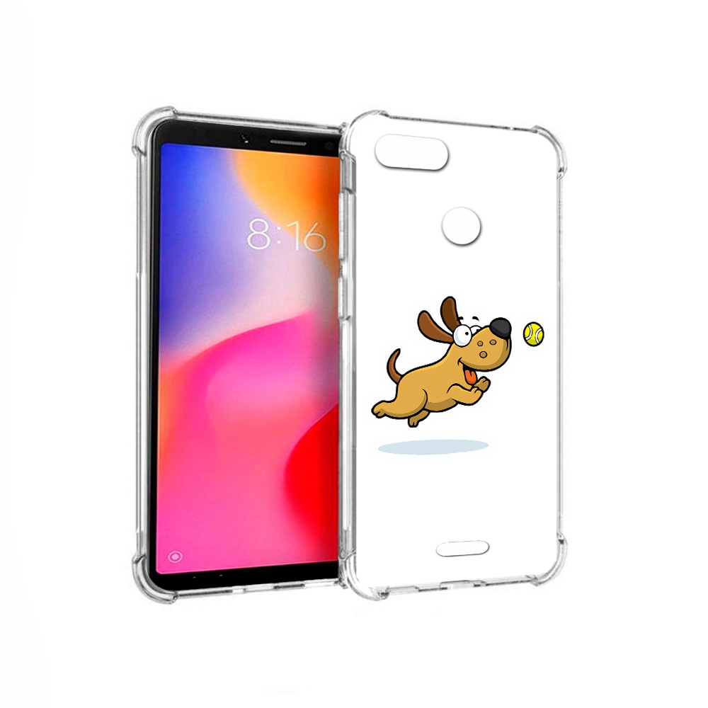 

Чехол MyPads Tocco для Xiaomi Redmi 6 пёсик (PT113762.304.563), Прозрачный, Tocco