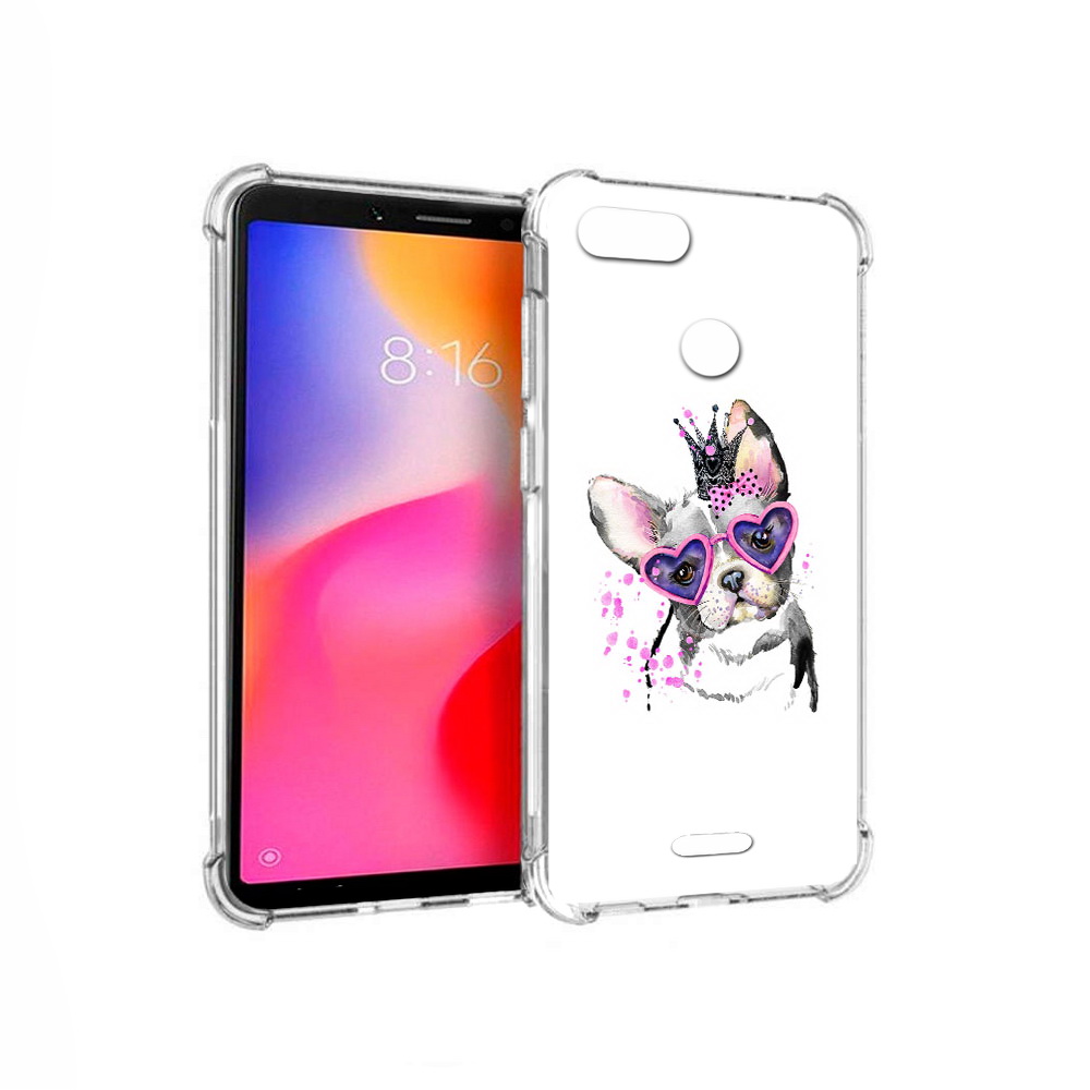 

Чехол MyPads Tocco для Xiaomi Redmi 6 принцесса (PT113762.304.558), Прозрачный, Tocco