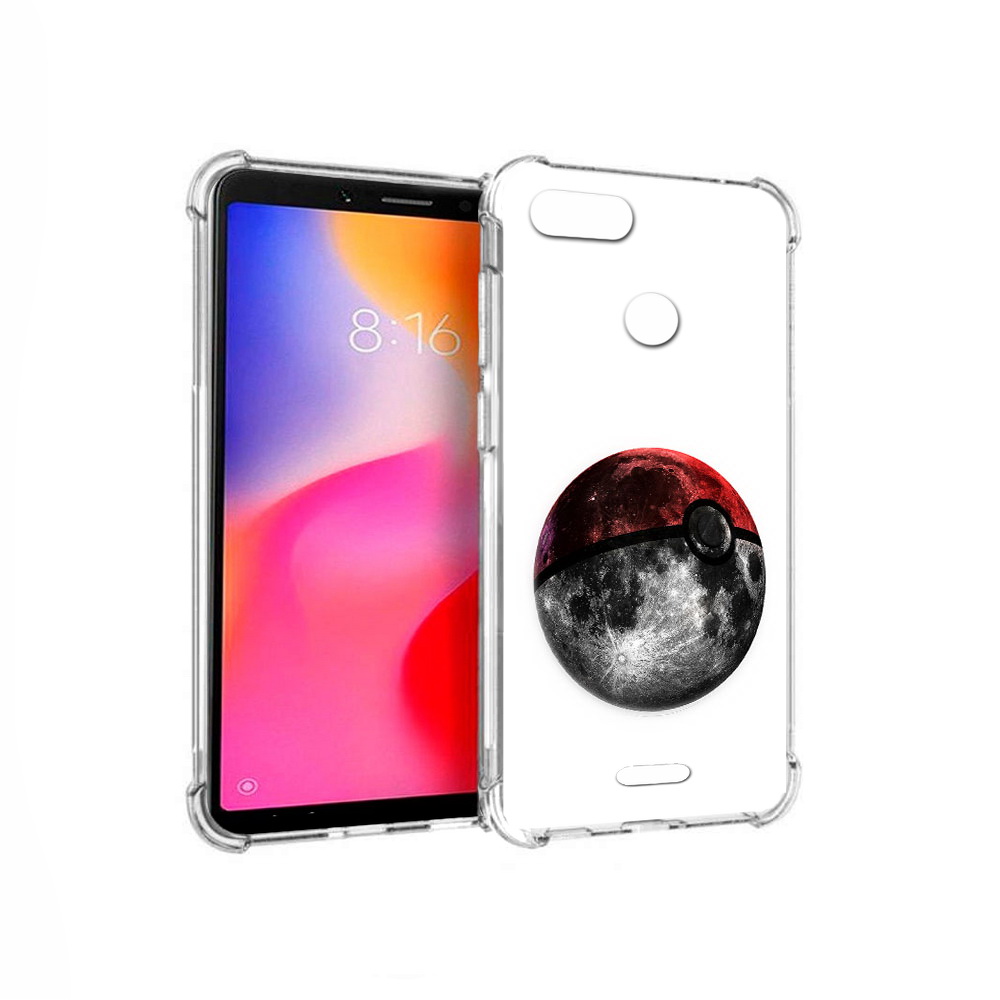 

Чехол MyPads Tocco для Xiaomi Redmi 6 планета покебол (PT113762.304.543), Прозрачный, Tocco