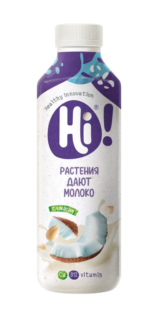 

Напиток соевый HI с кокосом 1,8% 1 л