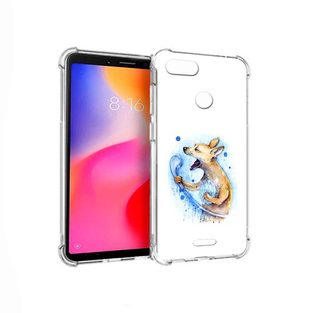 

Чехол MyPads Tocco для Xiaomi Redmi 6 пение в душе (PT113762.304.537), Прозрачный, Tocco
