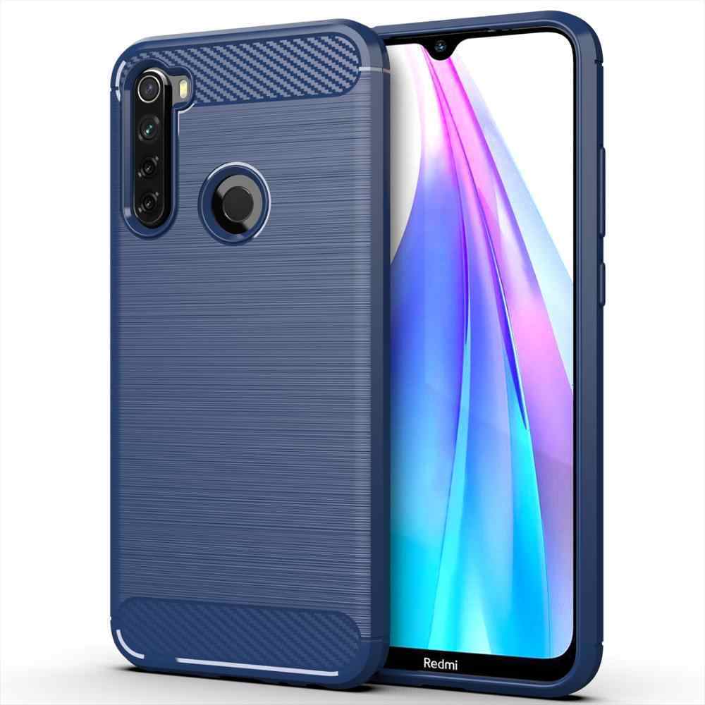

Чехол силиконовый для Xiaomi Redmi Note 8/Note 8T Carbon series синий, Xiaomi Redmi Note 8 / Note 8T