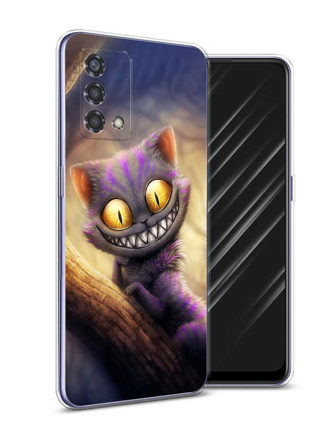 

Чехол Awog на Oppo Reno 6 Lite "Cheshire Cat", Разноцветный, 259550-1