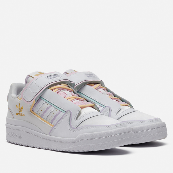 фото Кроссовки женские adidas forum plus белые 36 eu