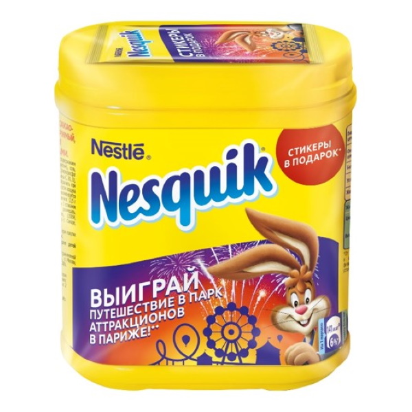 

Шоколадный напиток Nesquik со стикером 500 г