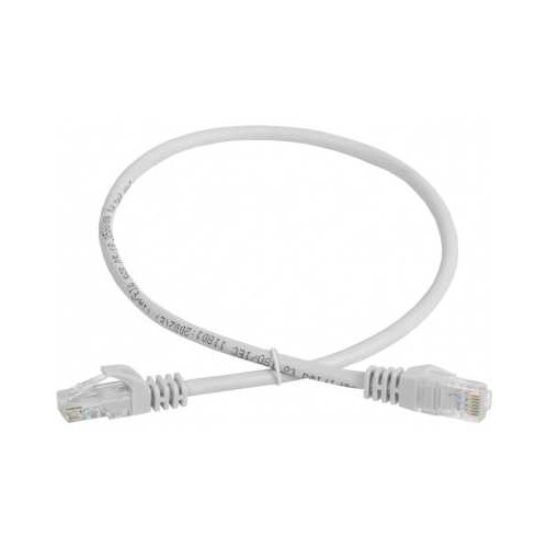 фото Патч-корд itk вилка rj-45, вилка rj-45, кат.5е, пвх, 0.5м, серый [pc01-c5eu-05m-g]