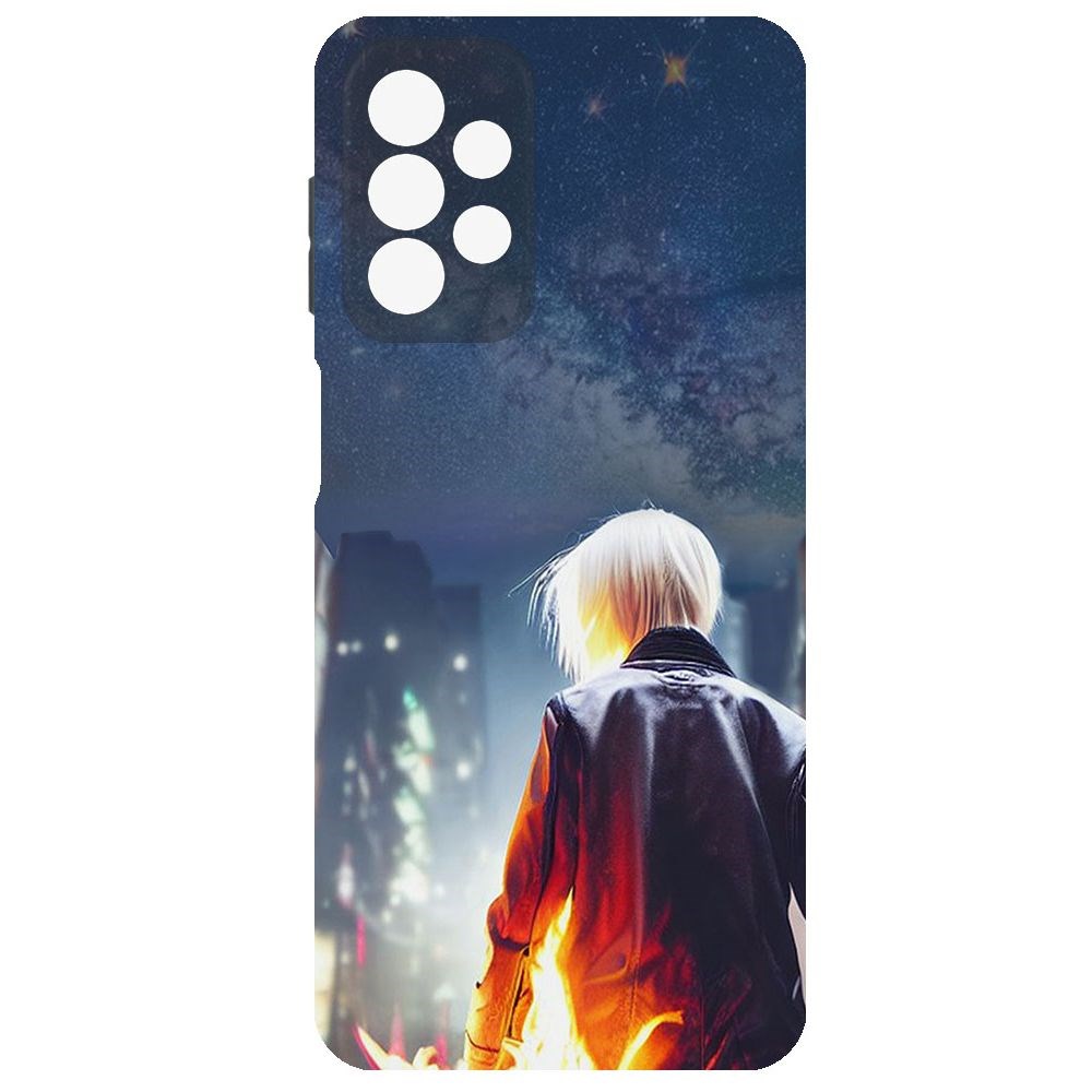 

Чехол-накладка Софт Перспектива для Samsung Galaxy A23 (A235), Черный