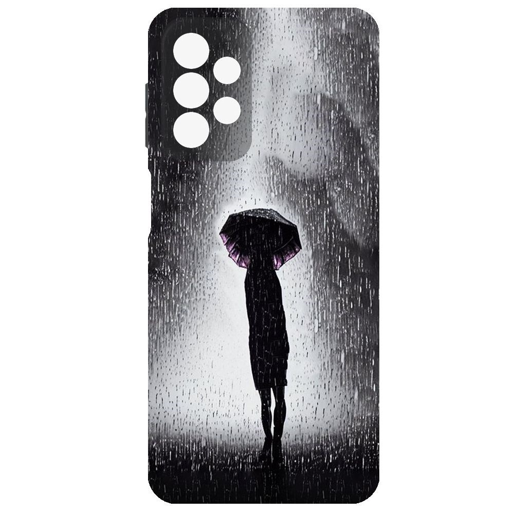 

Чехол-накладка Софт Ночная крипота для Samsung Galaxy A23 (A235), Черный