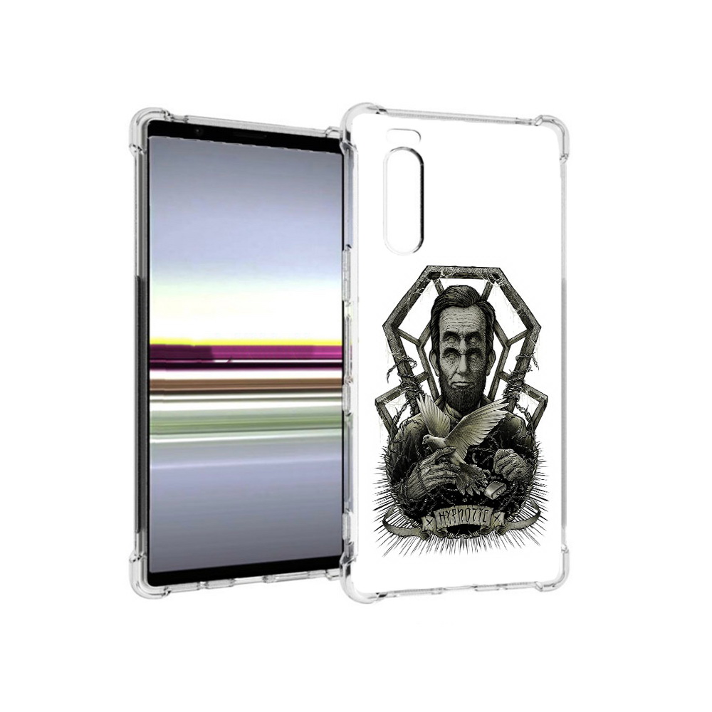 

Чехол MyPads Tocco для Sony Xperia 5 франклин абстракция (PT139963.234.662), Прозрачный, Tocco