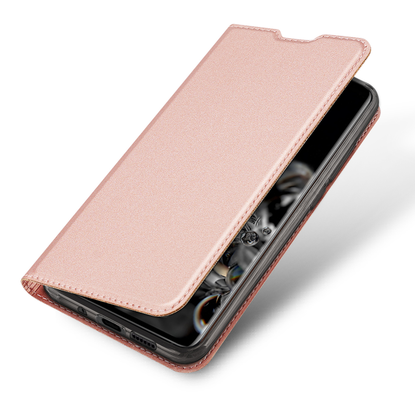 

Чехол книжка для Samsung Galaxy S20 розовое золото, Samsung Galaxy S20