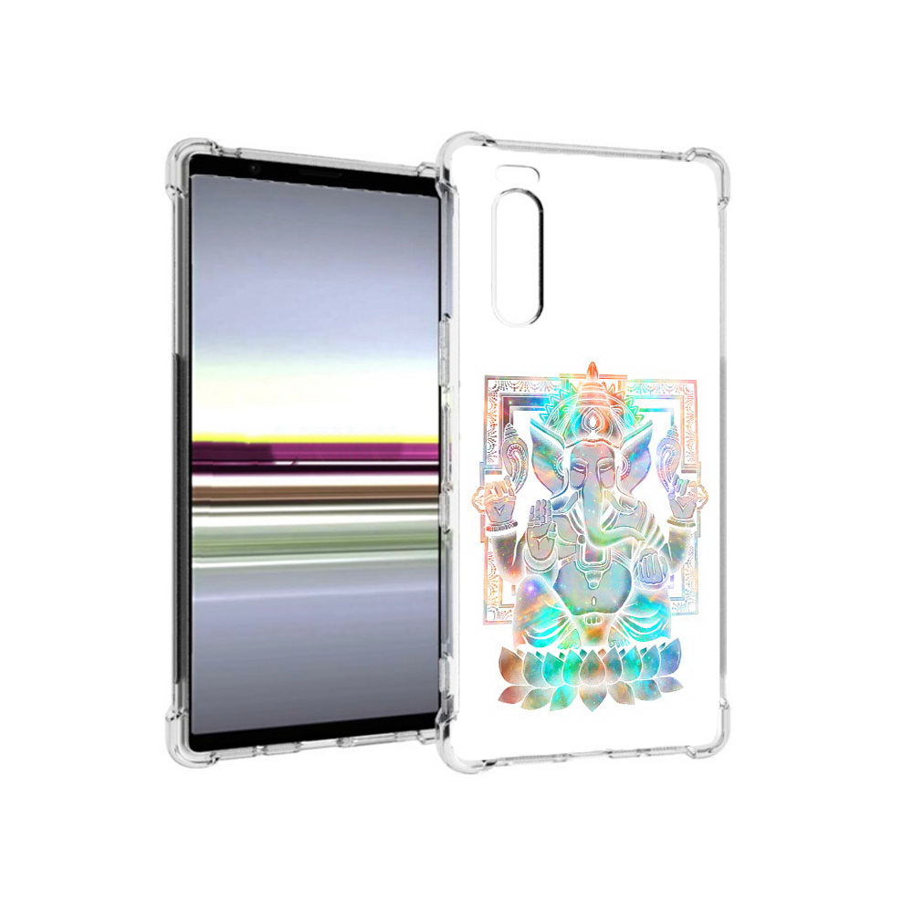 

Чехол MyPads Tocco для Sony Xperia 5 умный слон (PT139963.234.654), Прозрачный, Tocco