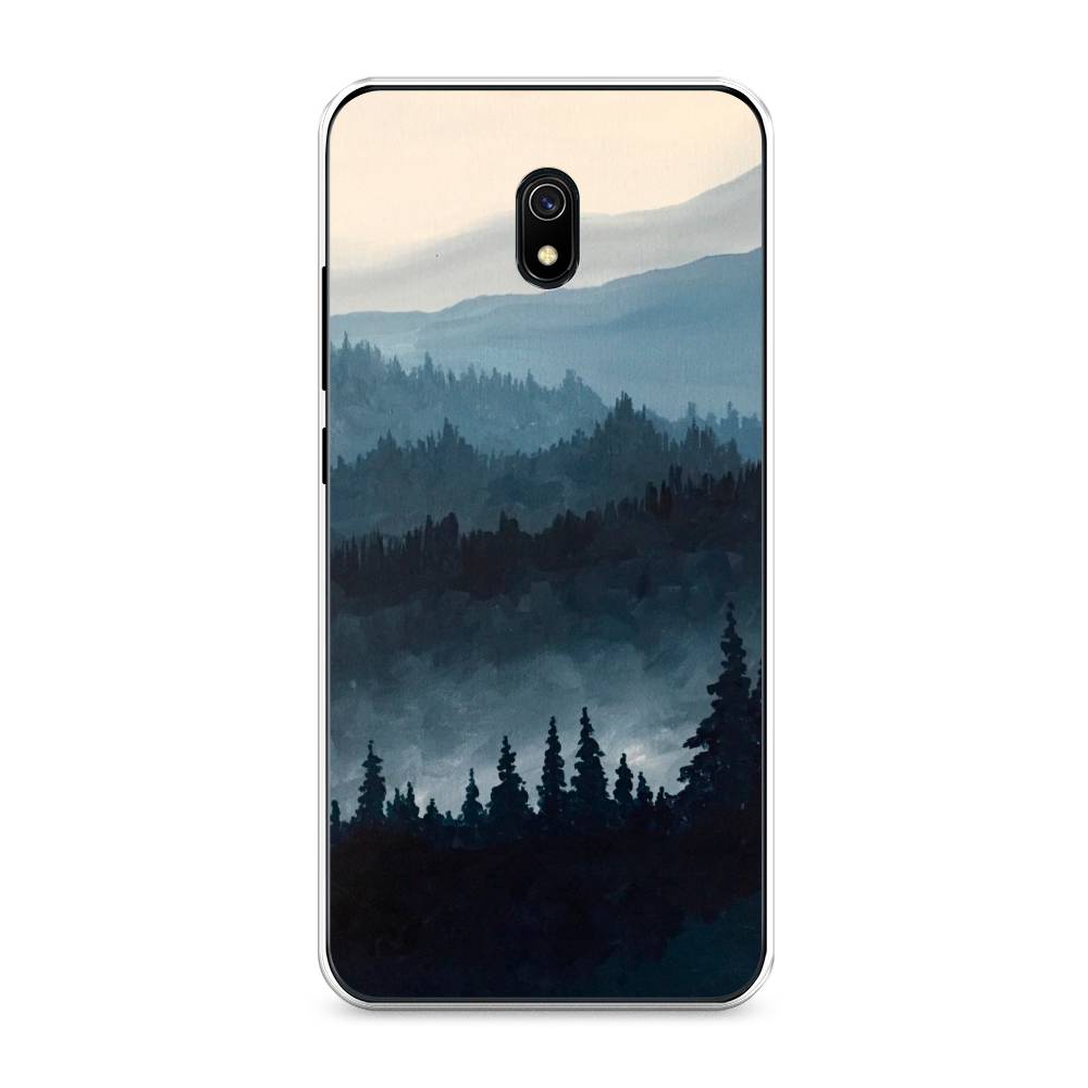 

Чехол Awog на Xiaomi Redmi 8A "Туманные горы", Разноцветный, 37250-4
