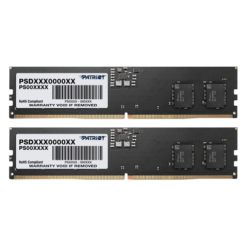 Оперативная память Patriot Signature 16Gb DDR5 4800MHz (PSD516G4800K) (2x8Gb KIT)