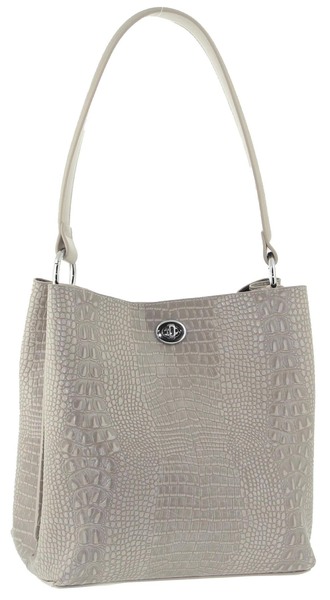 

Сумка женская Polina & Eiterou W 8857 серо-бежевый, W 8857