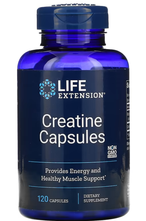 фото Life extension creatine capsules (креатин) 120 капсул