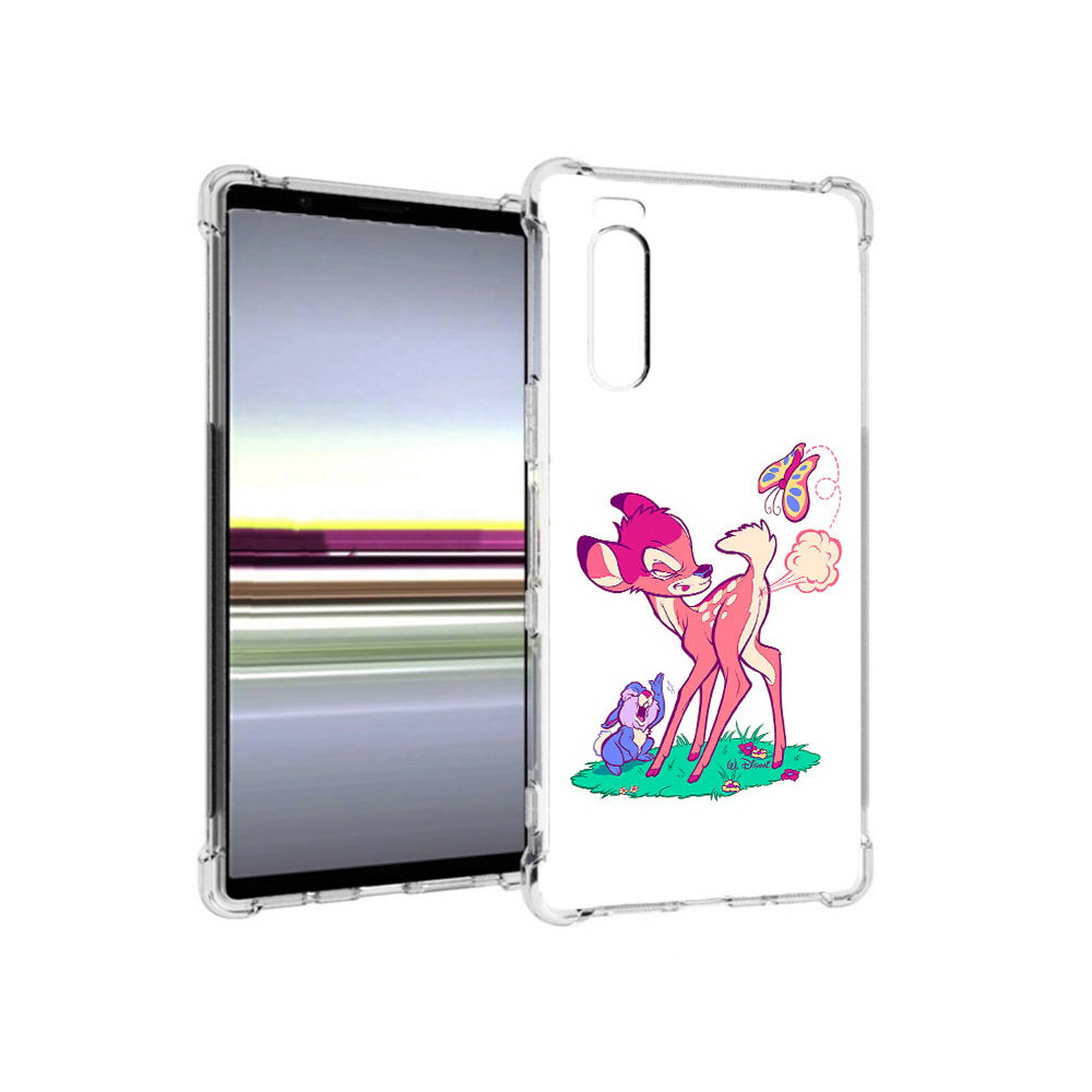 

Чехол MyPads Tocco для Sony Xperia 5 смешной олененок (PT139963.234.610), Прозрачный, Tocco