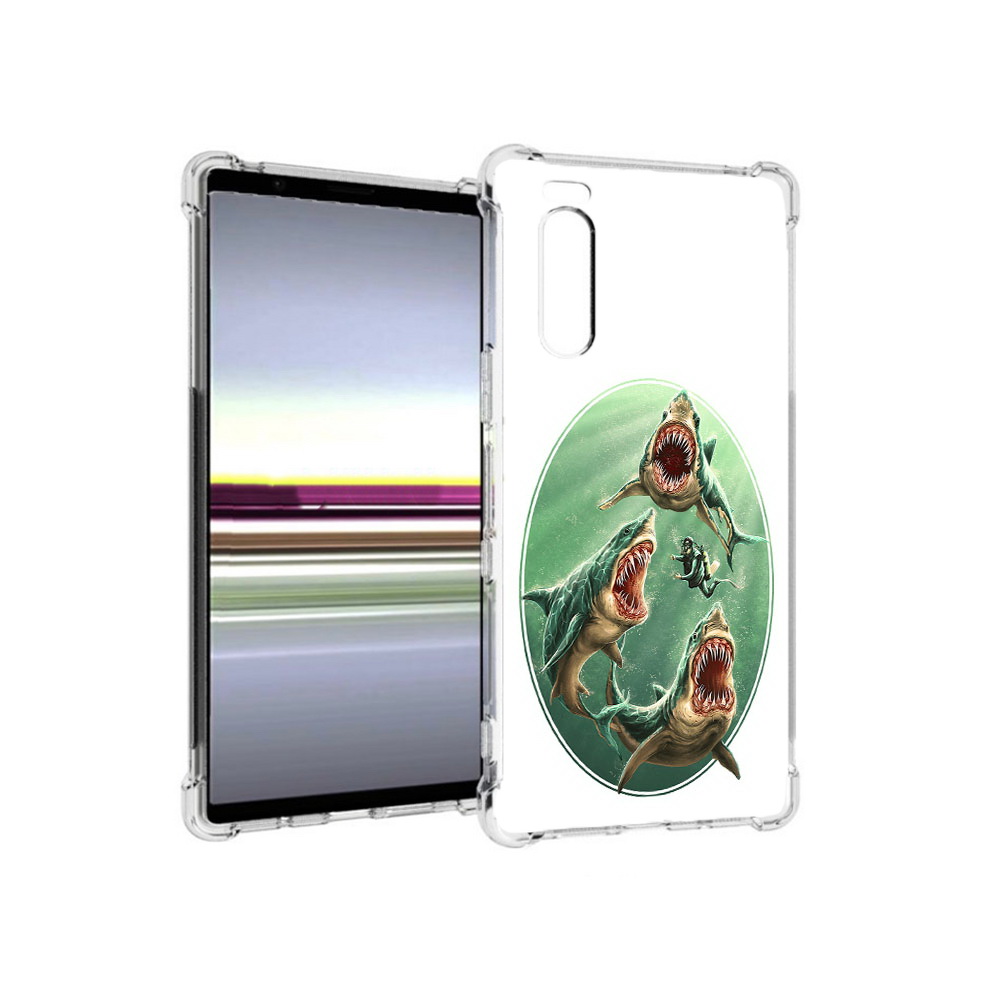 

Чехол MyPads Tocco для Sony Xperia 5 синяя бездна (PT139963.234.600), Прозрачный, Tocco