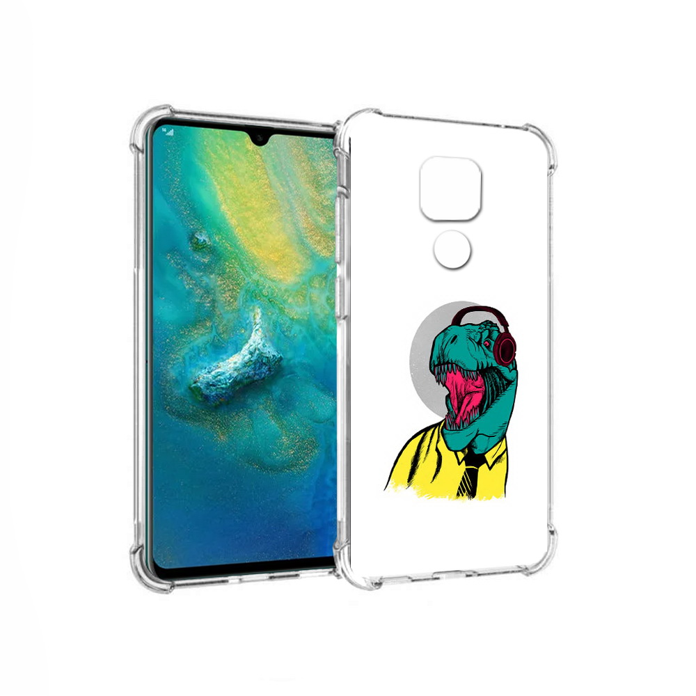 

Чехол MyPads Tocco для Huawei Mate 20x дино (PT124578.30.326), Прозрачный, Tocco