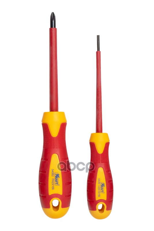 

Отвертки 2 Предмета Диэлектрические Kraft Kt 700492 Kraft арт. KT 700492