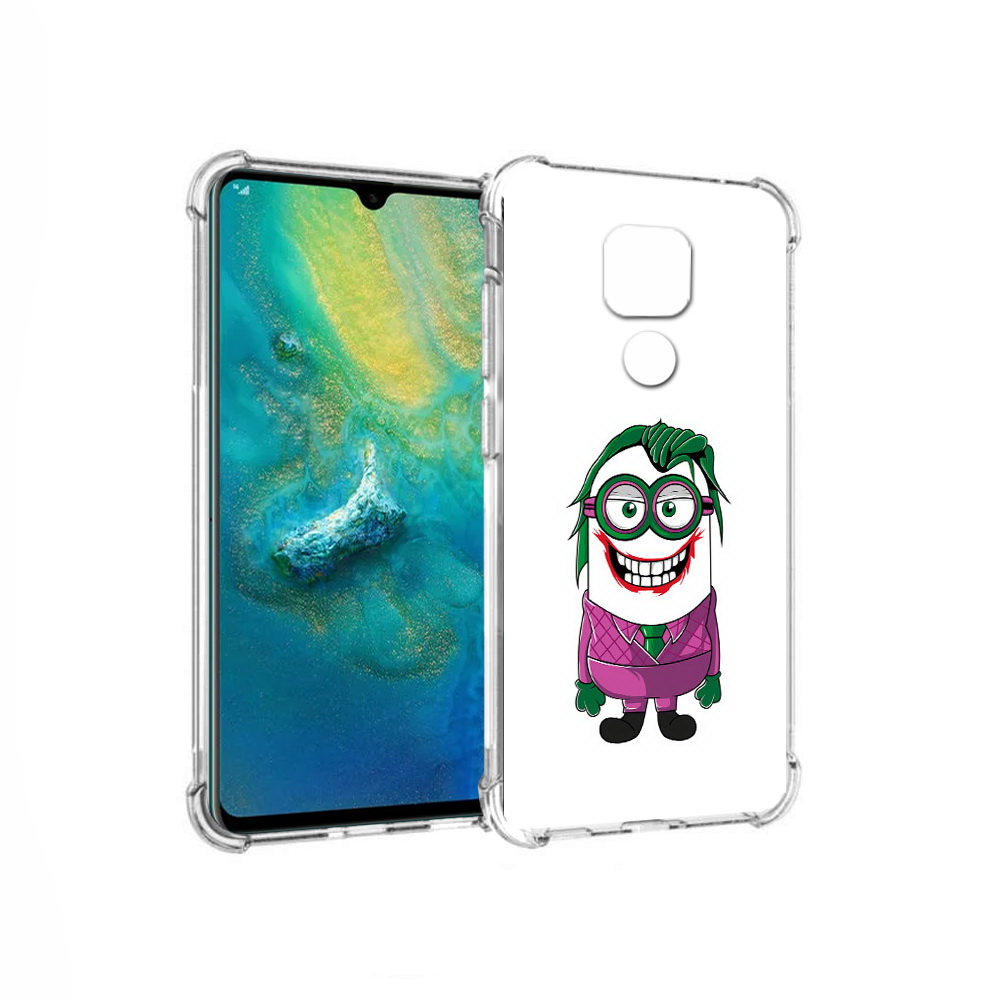 

Чехол MyPads Tocco для Huawei Mate 20x джокер миньон (PT124578.30.322), Прозрачный, Tocco