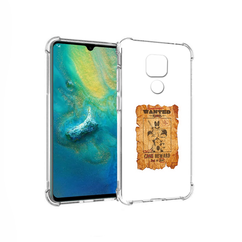 

Чехол MyPads Tocco для Huawei Mate 20x дедпул (PT124578.30.317), Прозрачный, Tocco