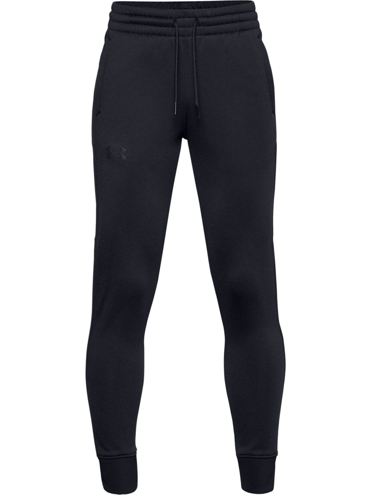 фото Брюки under armour fleece joggers 1357625-001 черный р.128