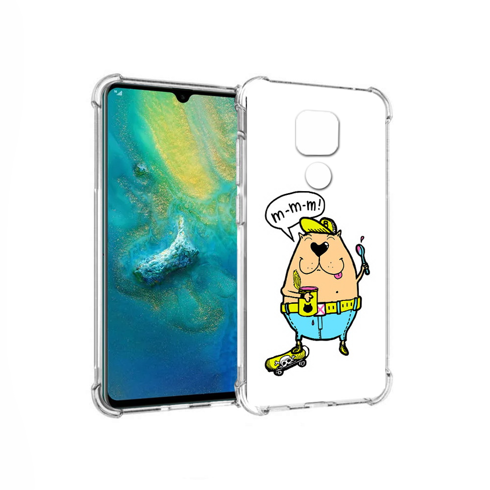 

Чехол MyPads Tocco для Huawei Mate 20x Бобр (PT124578.30.30), Прозрачный, Tocco