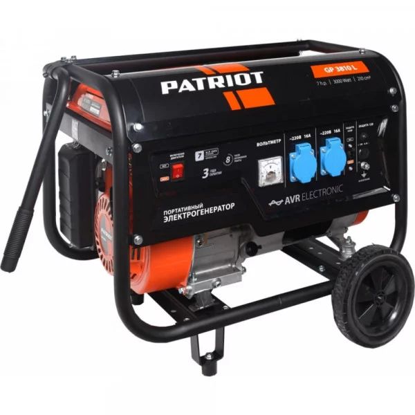 бензиновый генератор patriot gp 3810l 474101545 Бензиновый генератор PATRIOT GP 3810L 474101545