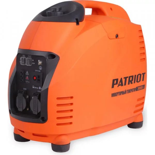 Инверторный генератор PATRIOT 3000i 474101045 генератор инверторный patriot igx 2000 471102320 2квт 3лс