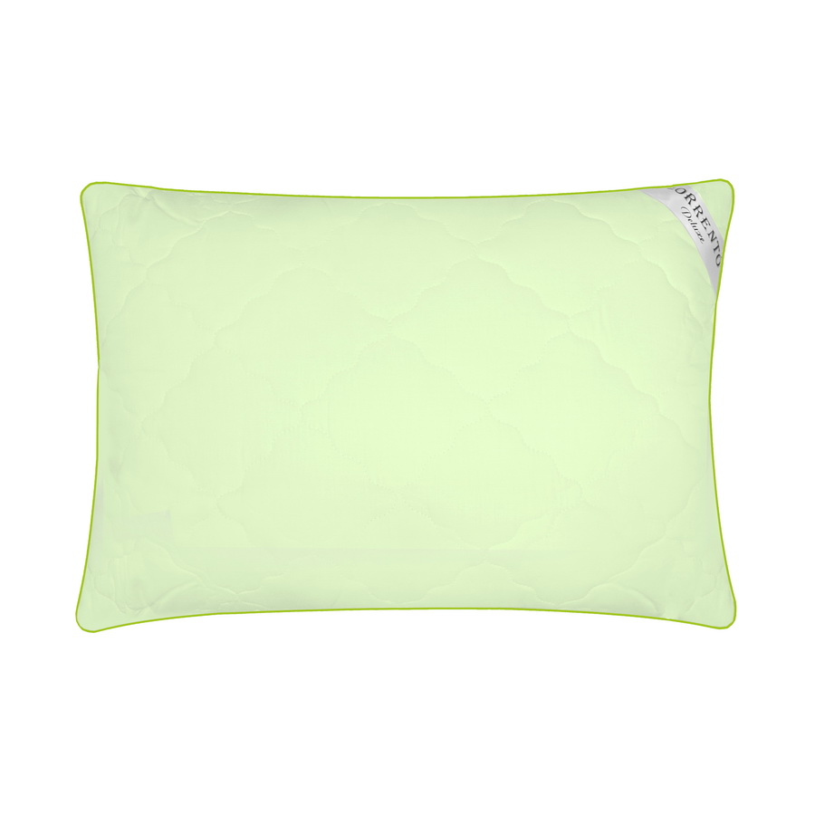 Подушка для сна SORRENTO DELUXE стеганая Бамбук 50x70 см на диван, кровать сатин