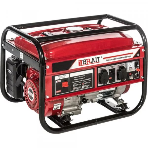 фото Бензиновый генератор brait br6500-cu(e) 02.01.015.029