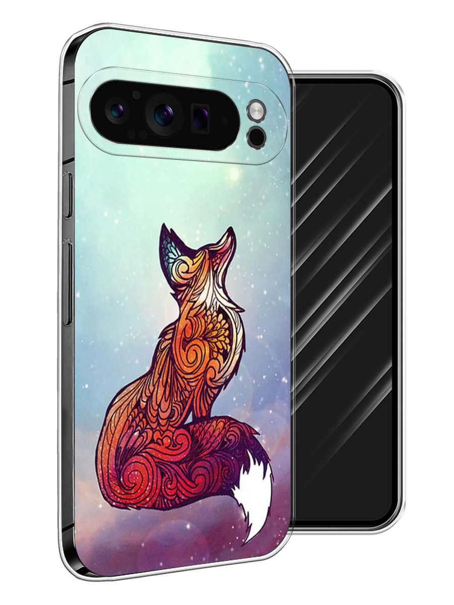 

Чехол Awog на Google Pixel 9 Pro "Лиса 1", Голубой;фиолетовый, 272050-1