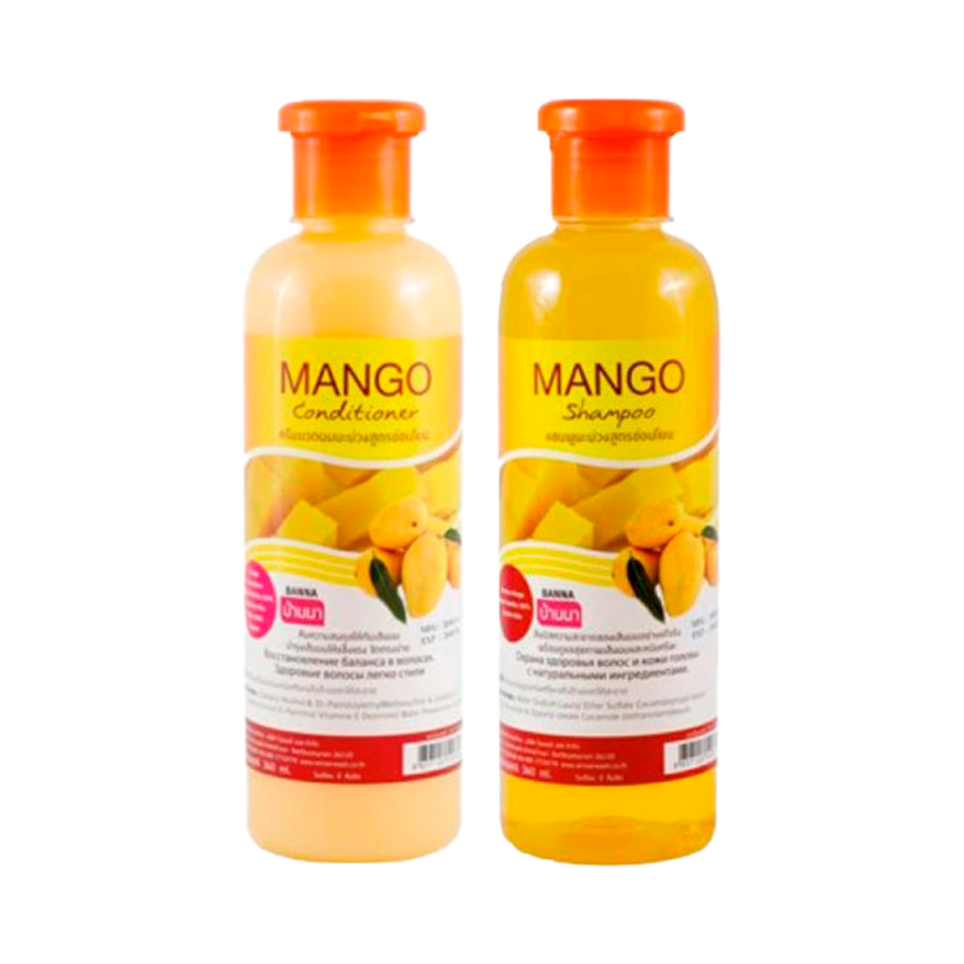 Купить Шампунь + Кондиционер для волос Banna Манго 360мл+360мл, Shampoo&Conditioner