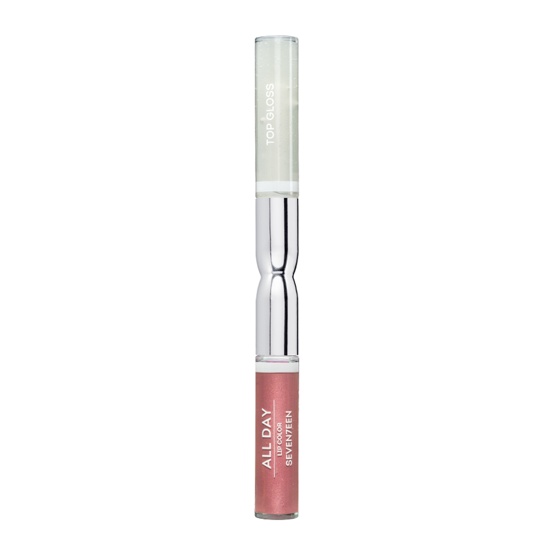 Помада Seventeen жидкая стойкая All day lip color & top gloss 85 сливовый металлик artdeco жидкая подводка для глаз perfect color