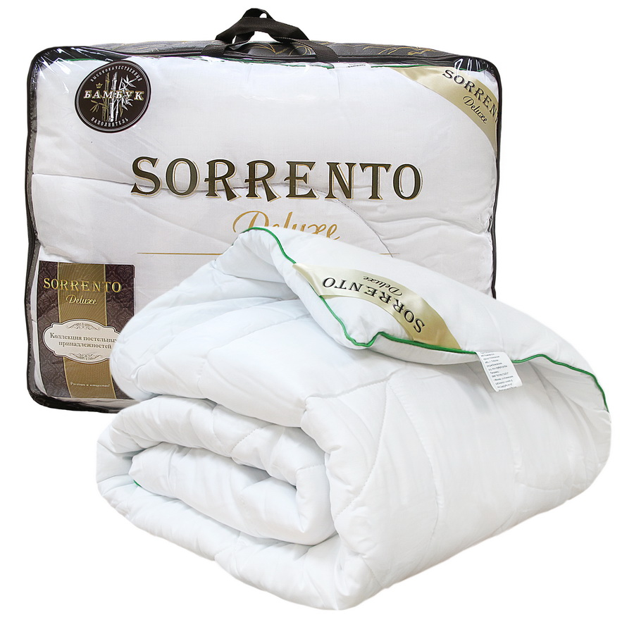 фото Пп одеяло 2.0 бамбук sorrento deluxe сатин 172*205