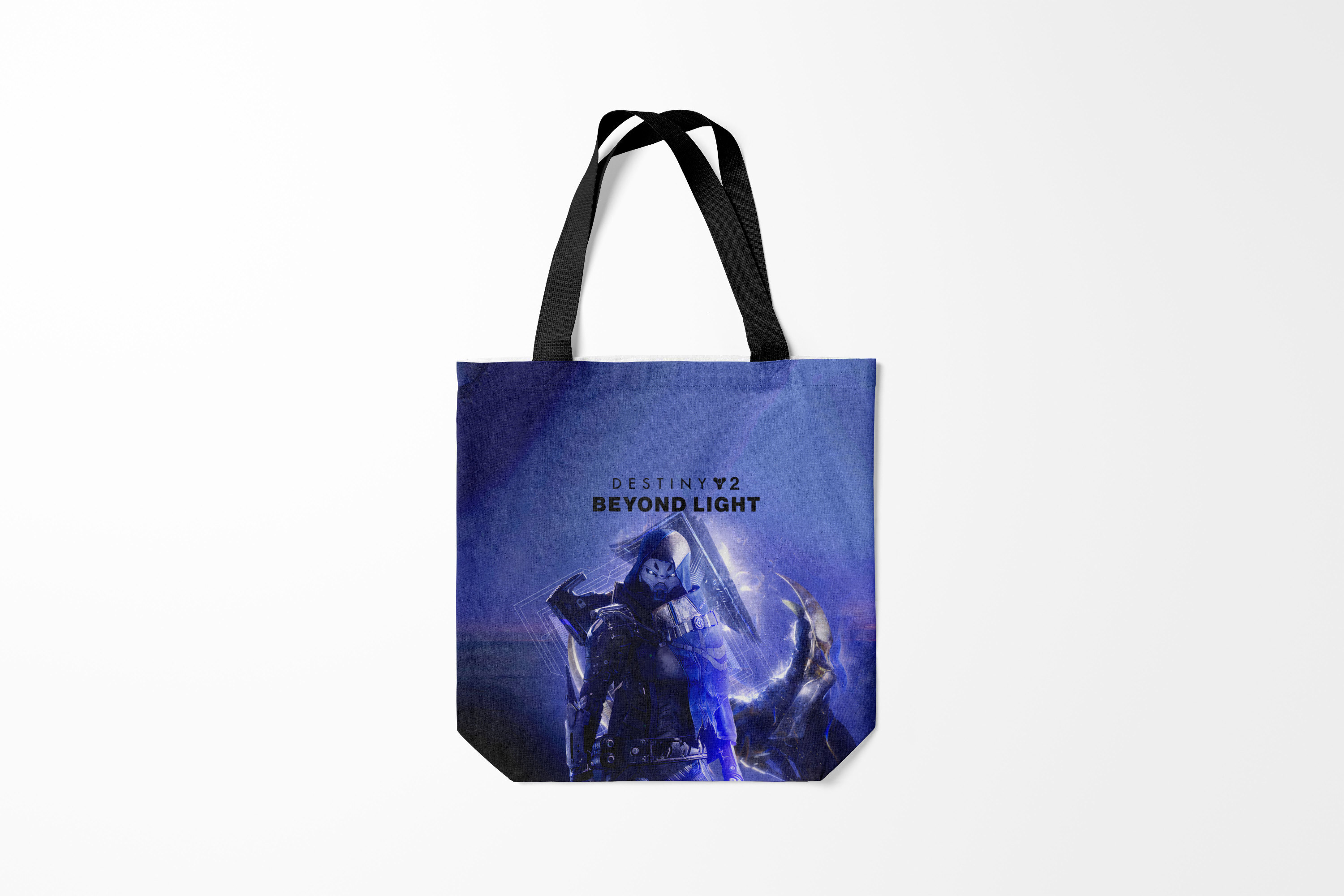 

Сумка шoппер унисекс Burnettie Destiny 2 Beyond Light, черный, Destiny 2 Beyond Light