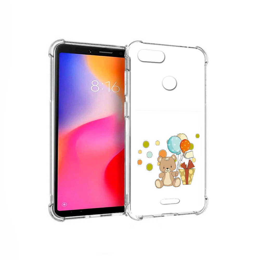 Чехол MyPads Tocco для Xiaomi Redmi 6 медвеженок с подарком (PT113762.304.470)