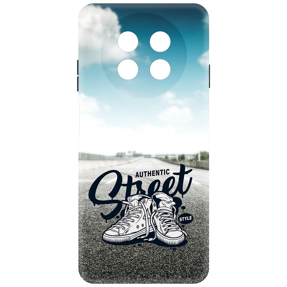 Чехол-накладка Krutoff Soft Case Кроссовки мужские Уличный стиль для Huawei Nova Y91