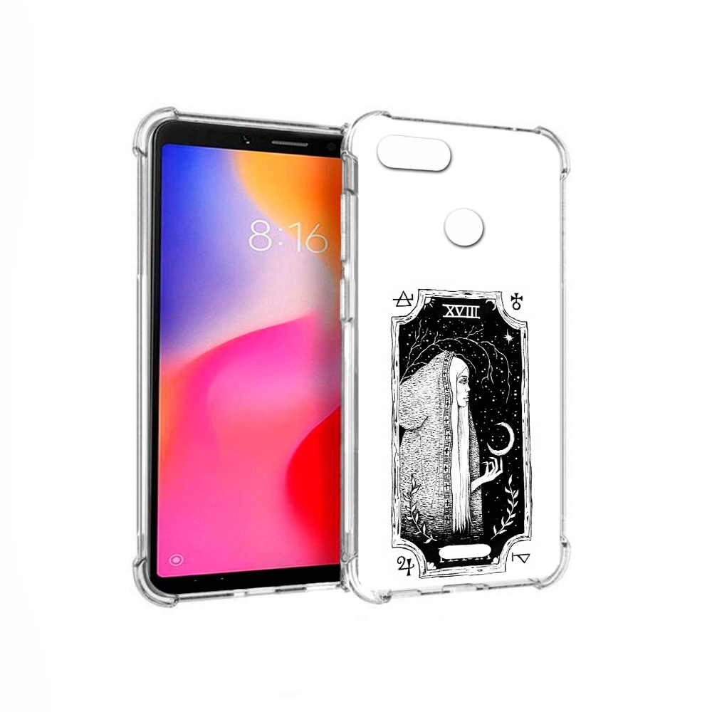 

Чехол MyPads Tocco для Xiaomi Redmi 6 лунная магия (PT113762.304.447), Прозрачный, Tocco