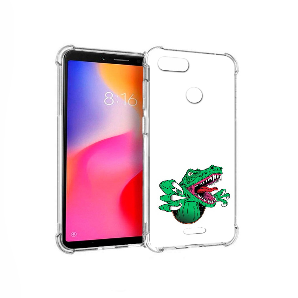 

Чехол MyPads Tocco для Xiaomi Redmi 6 крокодил (PT113762.304.417), Прозрачный, Tocco