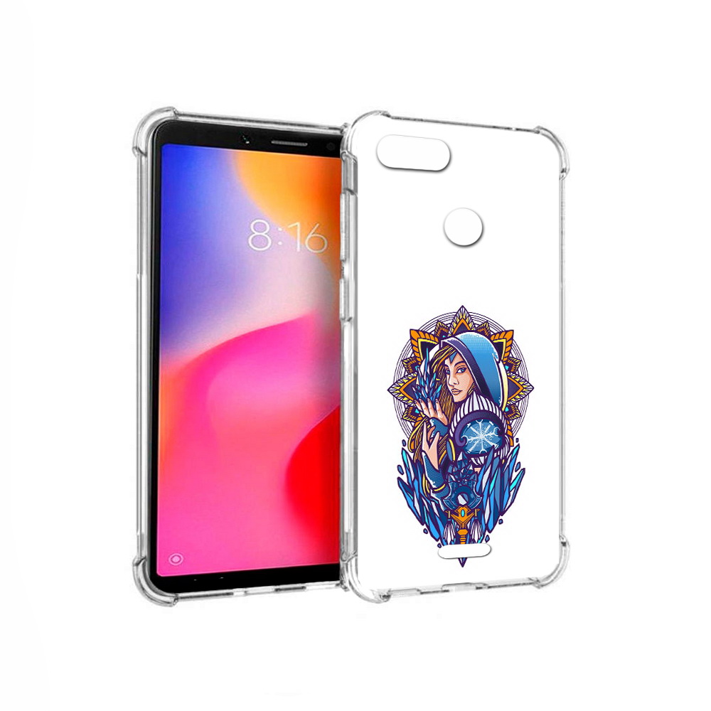 Чехол MyPads Tocco для Xiaomi Redmi 6 кристал мейден дота 2 (PT113762.304.415)