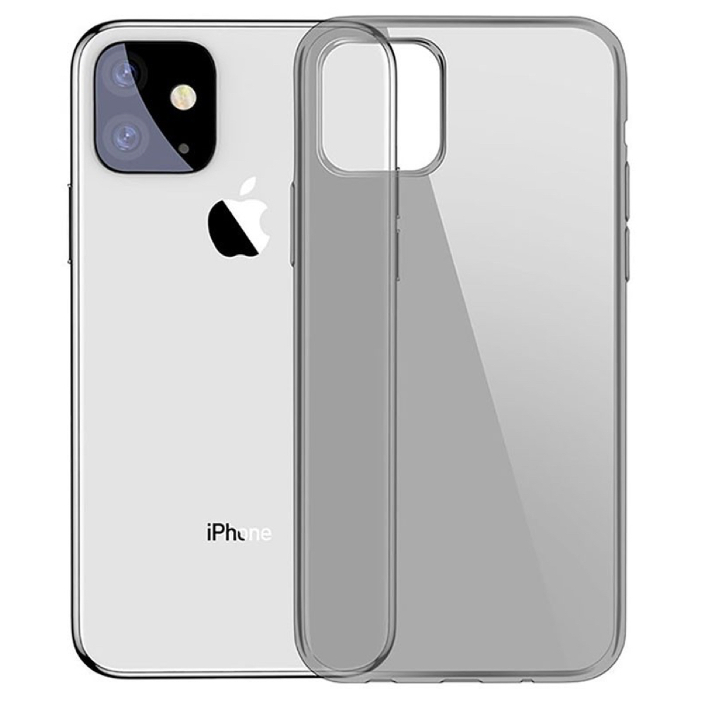 

Чехол Baseus Simplicity Series (basic model) For iPhone 11 Pro Max прозрачный черный, Apple iPhone 11 Pro Max