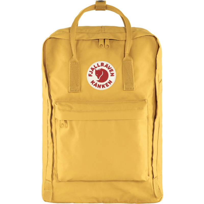 фото Рюкзак унисекс fjällräven kanken 17" желтый