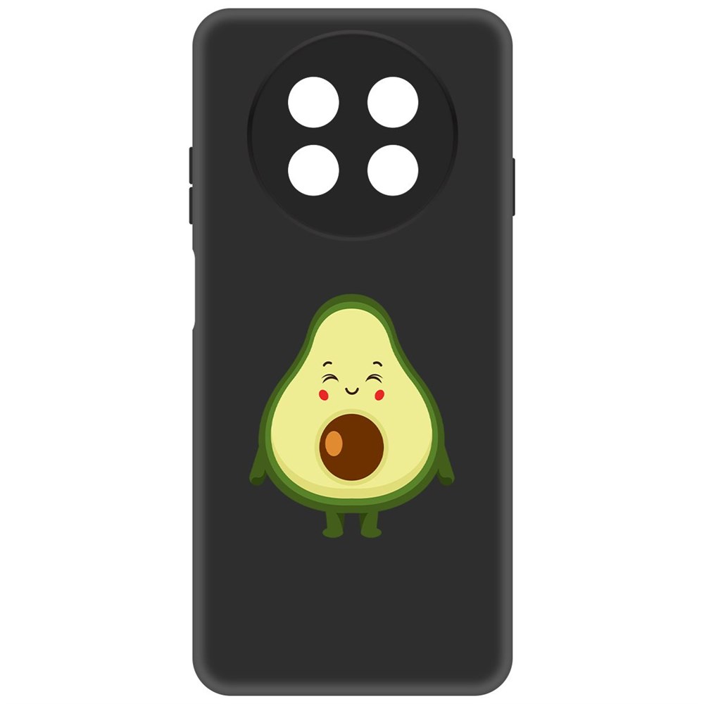 Чехол-накладка Krutoff Soft Case Авокадо Милый для Huawei Nova Y91